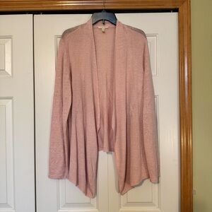 Eileen Fisher Organic Linen Open Cardigan Sweater